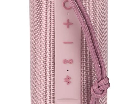 MIATONE Outdoor Portable Bluetooth Speakers Wireless Speaker Waterproof - Pink Online now