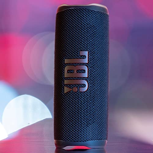 JBL Flip 6 - Portable Bluetooth Speaker, powerful sound and deep bass, IPX7 waterproof, 12 hours of playtime, JBL PartyBoost for multiple speaker pairing for home, outdoor and travel (Blue) Fashion