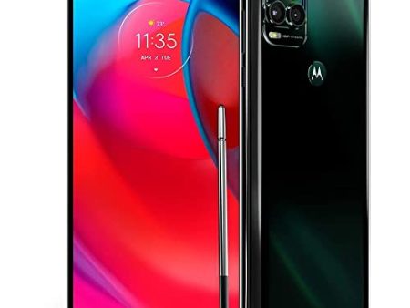 Motorola Moto G Stylus 5G | 2021 | 2-Day Battery | Unlocked | Made for US 4 128GB | 48MP Camera | Cosmic Emerald Fashion