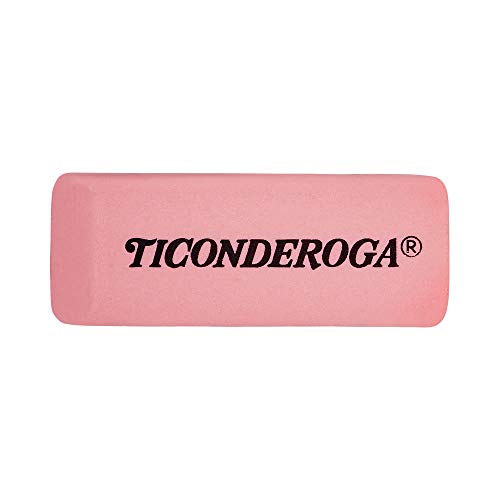 Ticonderoga Wedge Erasers, Pink, 3 Count For Cheap