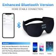 Sleep Headphones, Bluetooth 5.0 Wireless 3D Eye Mask, Lightimetunnel Washable Sleeping Headphones for Side Sleepers With Adjustable Ultra Thin Stereo Speakers Microphone Hands Free for Insomnia Travel Online