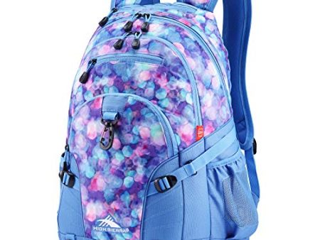 High Sierra Loop Backpack, Travel, or Work Bookbag with tablet sleeve, One Size, Shine Blue Lapis Online