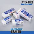 Pentel® Hi-Polymer Erasers, White, Pack of 4 For Sale