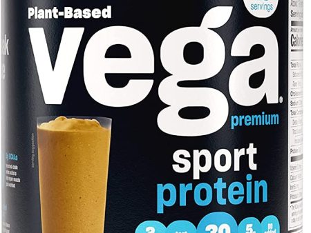 Vega Premium Sport Protein Peanut Butter Protein Powder, Vegan, Non GMO, Gluten Free Plant Based Protein Powder Drink Mix, NSF Certified for Sport, 28.7 oz on Sale